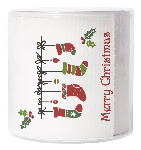 Toilettenpapier - Weihnachtssocken
