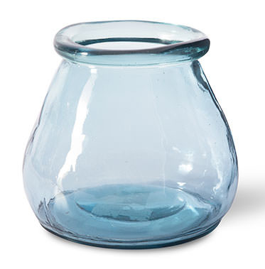 Lantern - Organic light blue 15cm