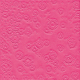 Napkins embossed - Moments Uni pink
