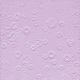 Napkins embossed - Moments Uni lavender