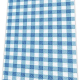 Buffet napkins - New Vichy blue
