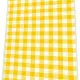Büfettservietten kariert gelb - Vichy