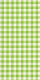 Buffet napkins - New Vichy green