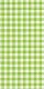 Büfettservietten kariert grün - Vichy