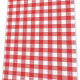 Büfettservietten kariert rot - Vichy