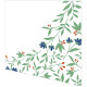 Cocktail napkins - Flora