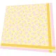 Cocktail napkins - Ditsy yellow