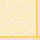 Cocktail napkins - Ditsy yellow
