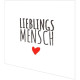 Cocktail napkins - Lieblings Mensch