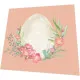 Cocktailservietten - Osterei mit Blumen