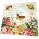 Cocktailservietten - Porträt der Schmetterlinge