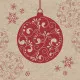 Cocktail napkins - Baubles - 100% of recycling