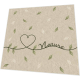 Cocktail napkins - Love of nature - 100% of recycling