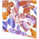 Cocktail napkins - Colorful butterflies