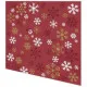 Cocktail napkins - Traditional snow red