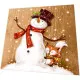 Cocktail napkins - Cheery Snowman
