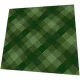 Cocktail napkins - Tartan green