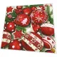 Dinner napkins - Snow white in red