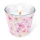 Candle in a glass - Small blossoms