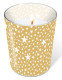Candle in a glass - Starlets gold