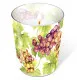 Candle in a glass - Grapes