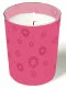 Candle in a glass - Moments Uni pink