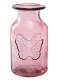 Glass vase - Butterfly rose