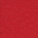 Napkins embossed - Moments Uni ruby