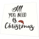 Napkins - All you need Xmas