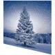 Servietten - Baum mit Schnee