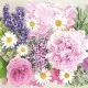 Servietten - Blütenpracht