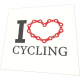 Servietten - I love Cycling