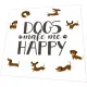 Napkins - Dog Happy