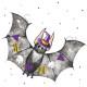 Napkins - Bat Halloween
