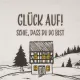 Servietten - Glück-Auf!