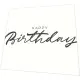 Servietten - Happy Birthday - Geburtstag