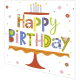 Napkins - Happy B-day Colour