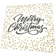 Servietten - Happy Christmas auf Punkten