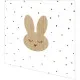 Servietten - Hase auf Holz