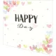 Napkins - Hearts Happy