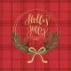 Servietten - Holly Jolly