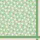Napkins - Ditsy green