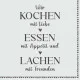 Servietten - Kochen, Essen, Lachen