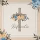 Servietten - Konfirmation Kreuz