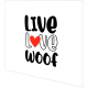 Servietten - Love Woof