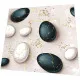 Servietten - Marmor-Eier