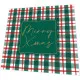 Servietten - Merry Christmas auf Muster