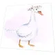 Servietten - Niedliche Gans