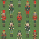 Napkins - Nutcracker green