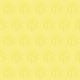 Servietten mit Prägung - Pop Art gelb
